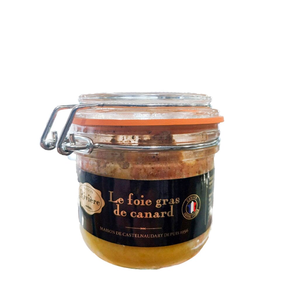 Foie gras de canard - Maison Rivière Foie gras Maison Rivière 125g 