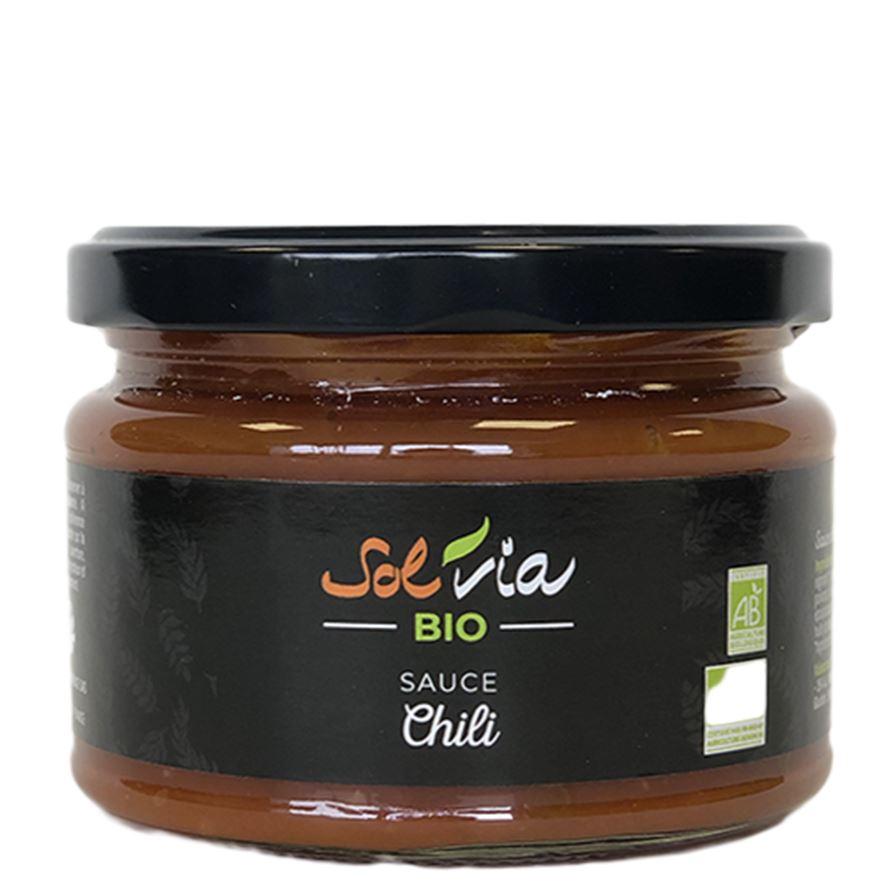 Sauce chili BIO Solvia Le Comptoir Gastronomique 