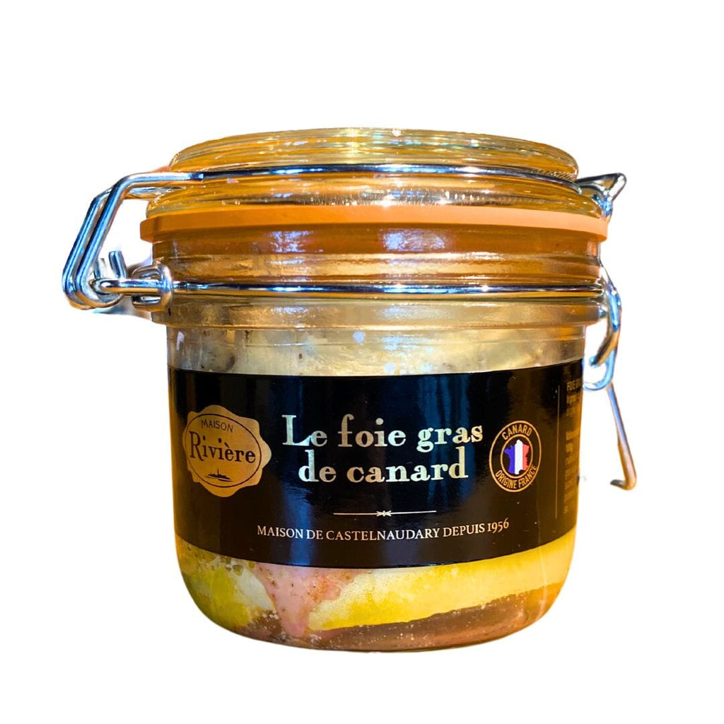 Foie gras de canard - Maison Rivière Foie gras Maison Rivière 180g 