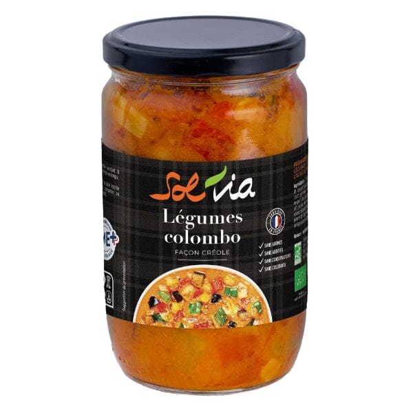 Légumes Colombo façon Créole Solvia Sauces Solvia 