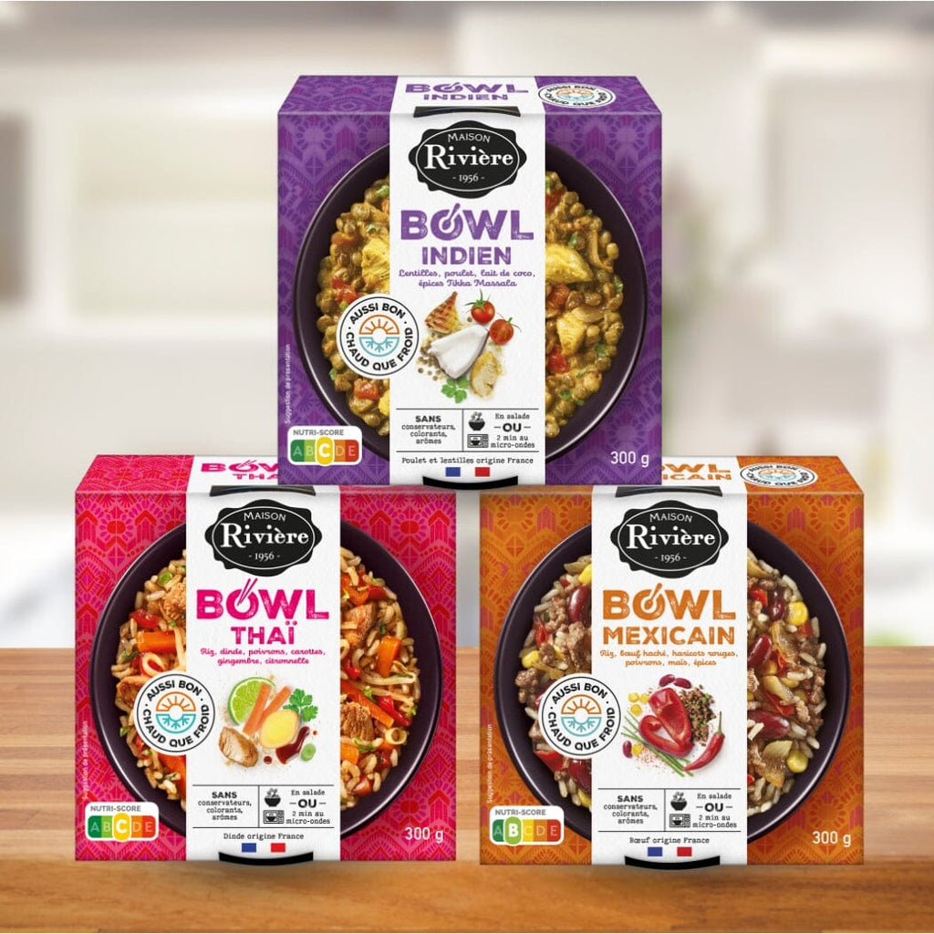 Lot de 3 BOWL - 300g Lot en promo Maison Rivière 