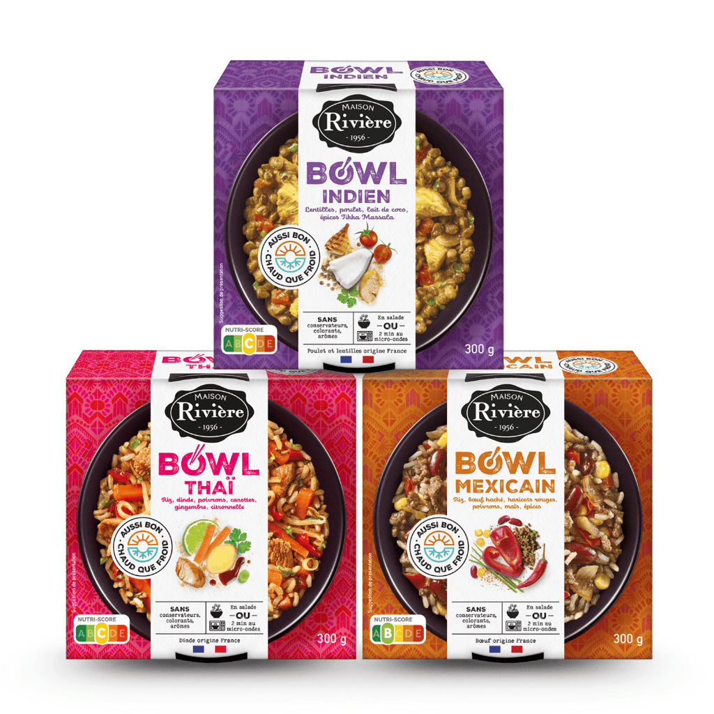 Lot de 3 BOWL - 300g Lot en promo Maison Rivière 