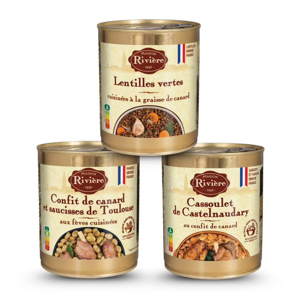 Lot de 3 produits régionaux - Maison Riviere Lot en promo Maison Rivière 