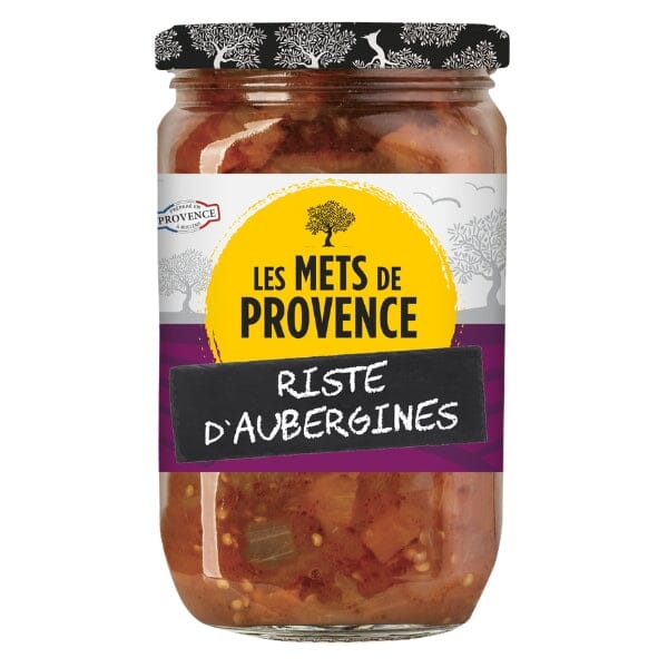Riste d'aubergines Plats cuisinés Les Mets de Provence 
