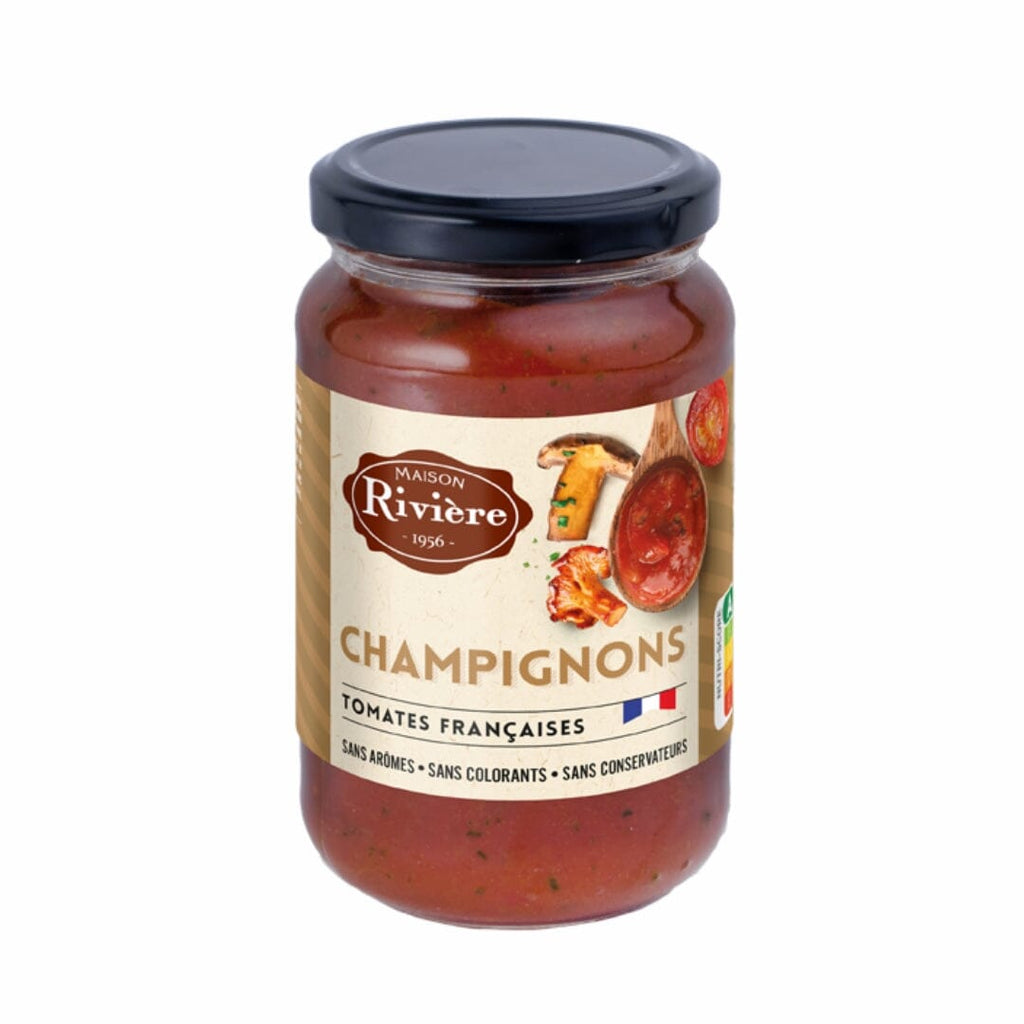 Sauce tomate Champignons Sauces Maison Rivière 