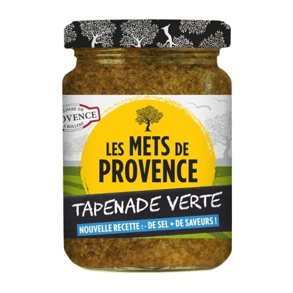 Tapenade verte Tartinables Les Mets de Provence 