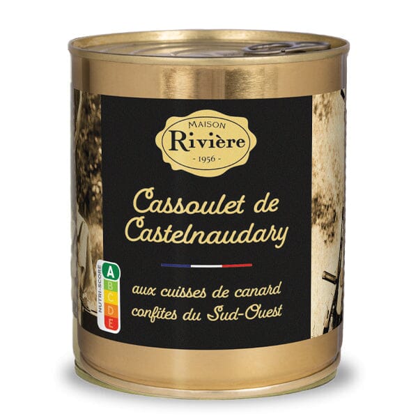 Cassoulet de Castelnaudary au confit de canard Sud Ouest Plats cuisinés Maison Rivière 