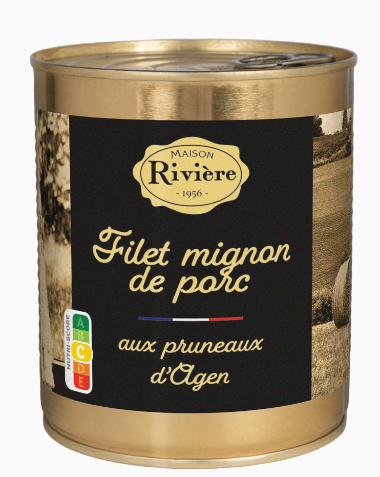 Filet Mignon de Porc aux Pruneaux Plats cuisinés Maison Rivière 