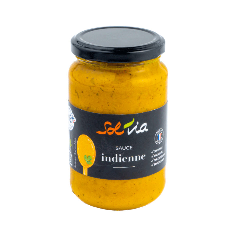 Sauce indienne BIO Solvia Le Comptoir Gastronomique 