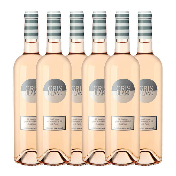 Pack de 6 bouteilles de rosé gris blanc - Gerard Bertrand Gérard Bertrand 