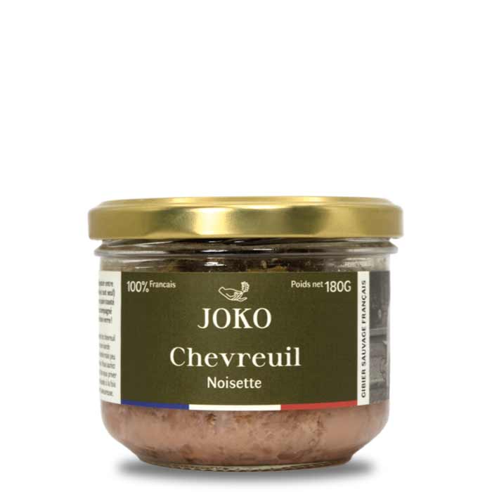 Terrine de chevreuil au Noisettes - Joko Patés / terrines Joko 