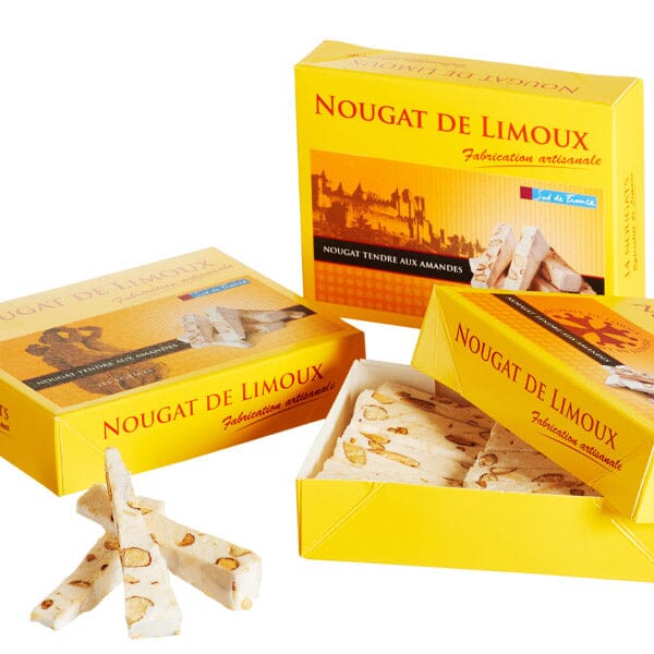 Nougat de Limoux | Nougat aux amandes en boîte Confiseries Nougat de Limoux 
