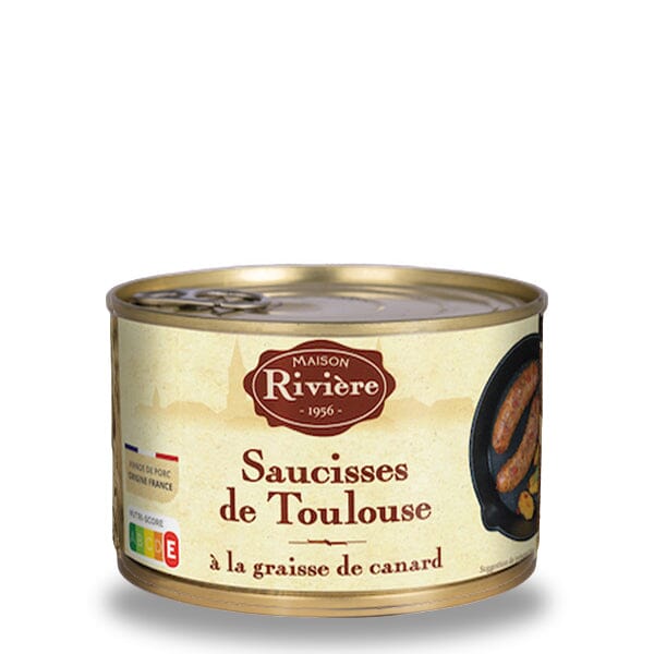 saucisses de Toulouse confites Plats cuisinés Maison Rivière 