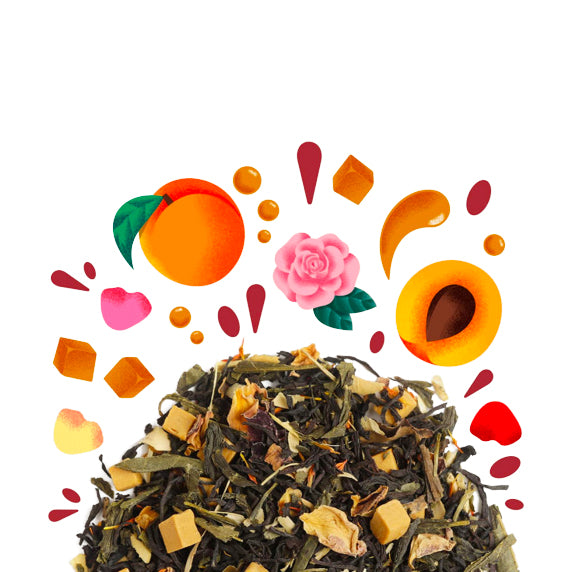 Thé noir, thé vert, abricot, tonka Le Comptoir Gastronomique 